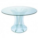 Round Glass Table